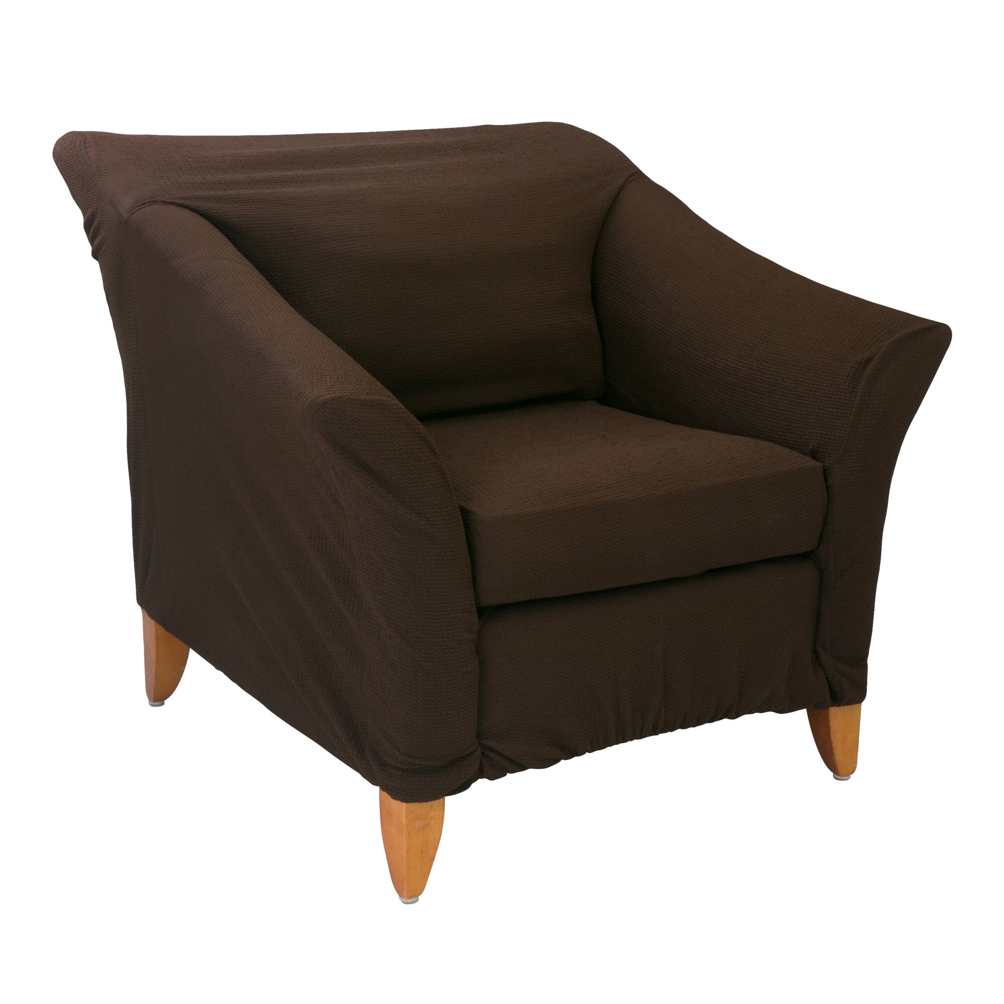 Home Details Waffle Design Chair Recliner Stretch Fit Slipcover